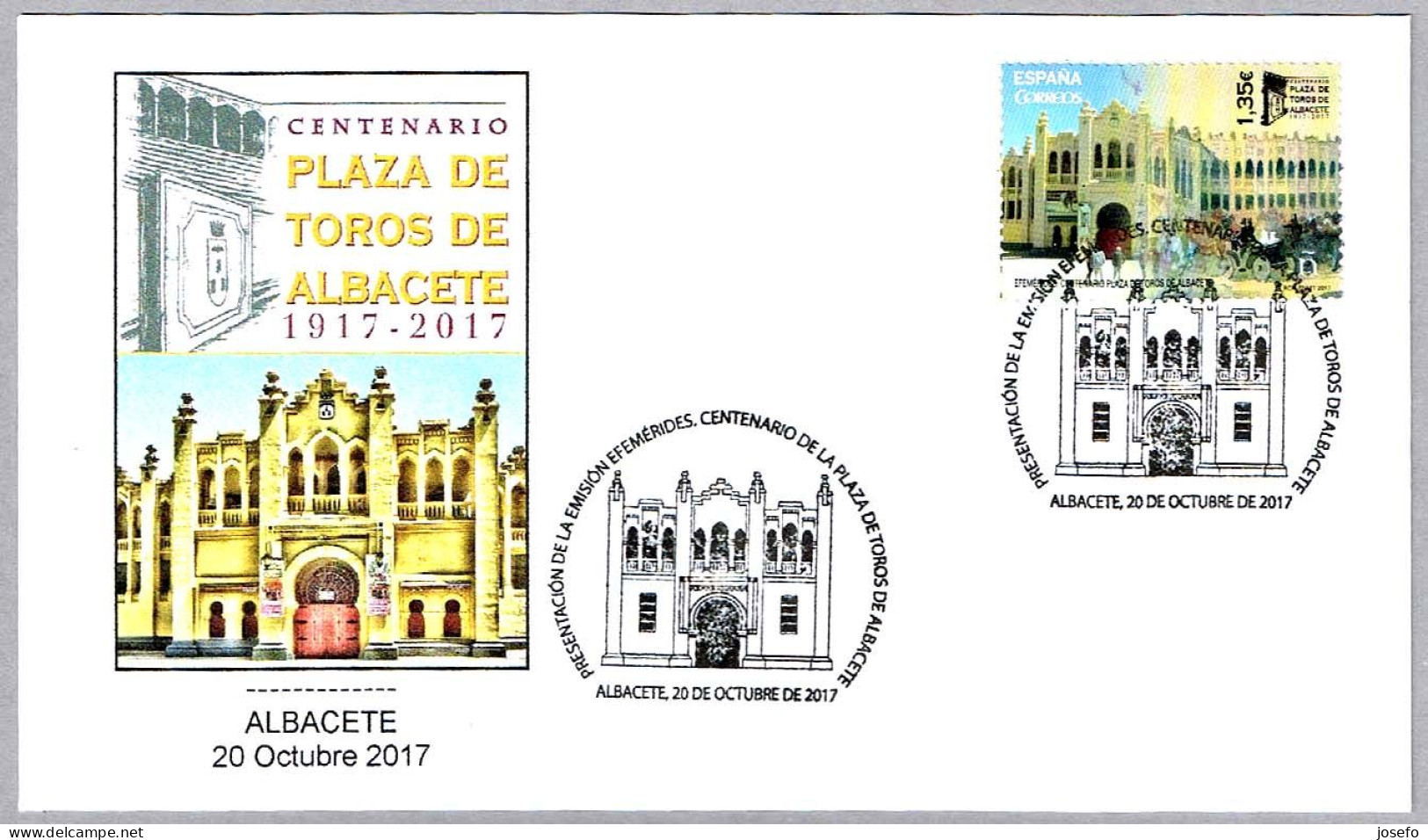 100 Años PLAZA DE TOROS - 100 Years BULLRING. Albacete 2017 - Other & Unclassified