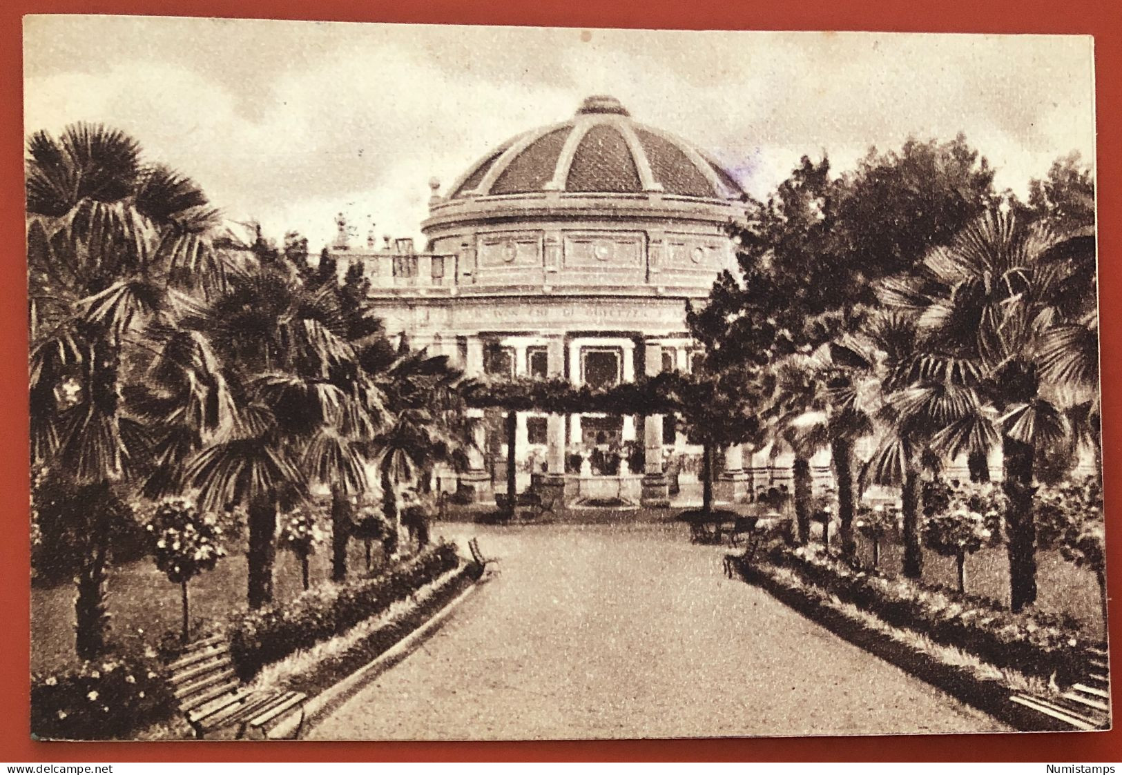 MONTECATINI TERME - STABILIMENTO TETTUCCIO - Padiglione Dell'orchestra - 1953 (c780) - Pistoia