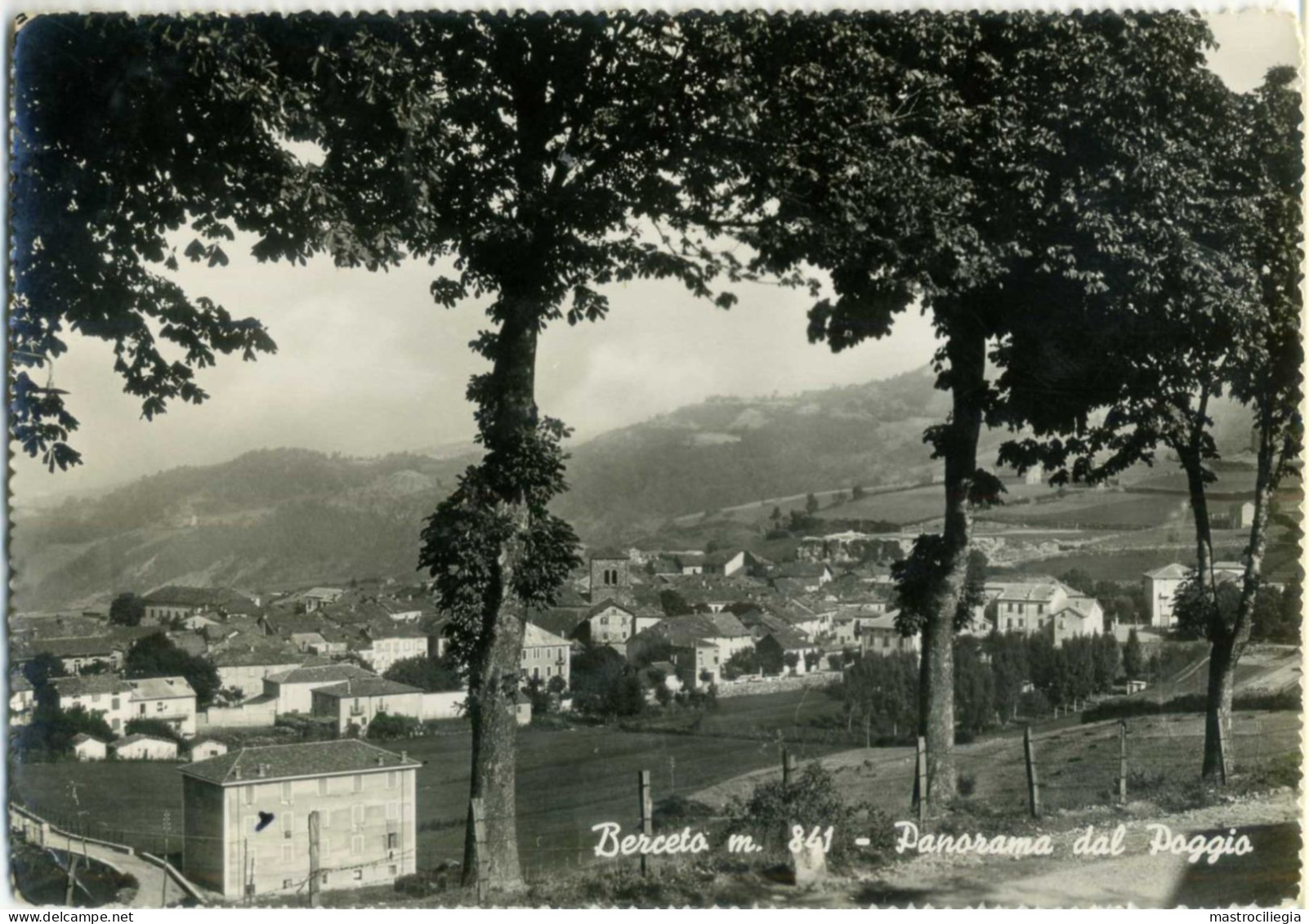 BERCETO PARMA Panorama Dal Poggio - Parma