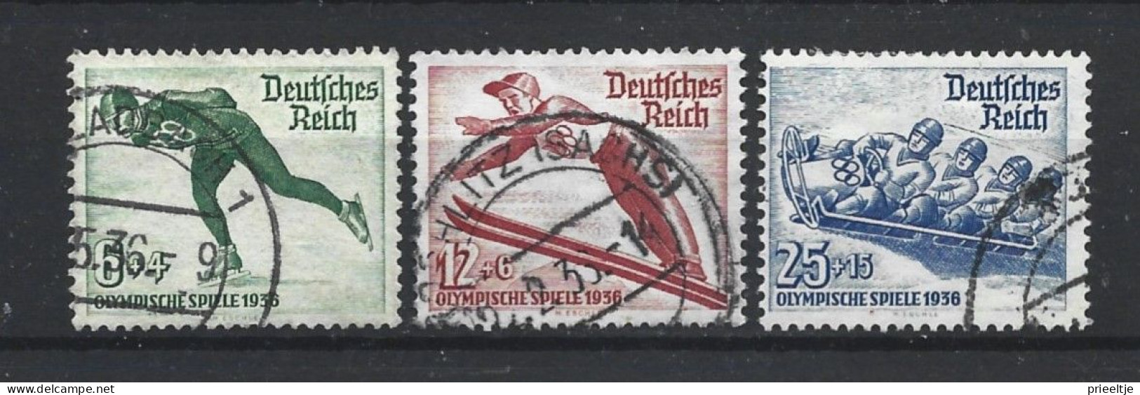 Deutsches Reich 1935 Ol. Winter Games 1936 Y.T. 559/561 (0) - Oblitérés