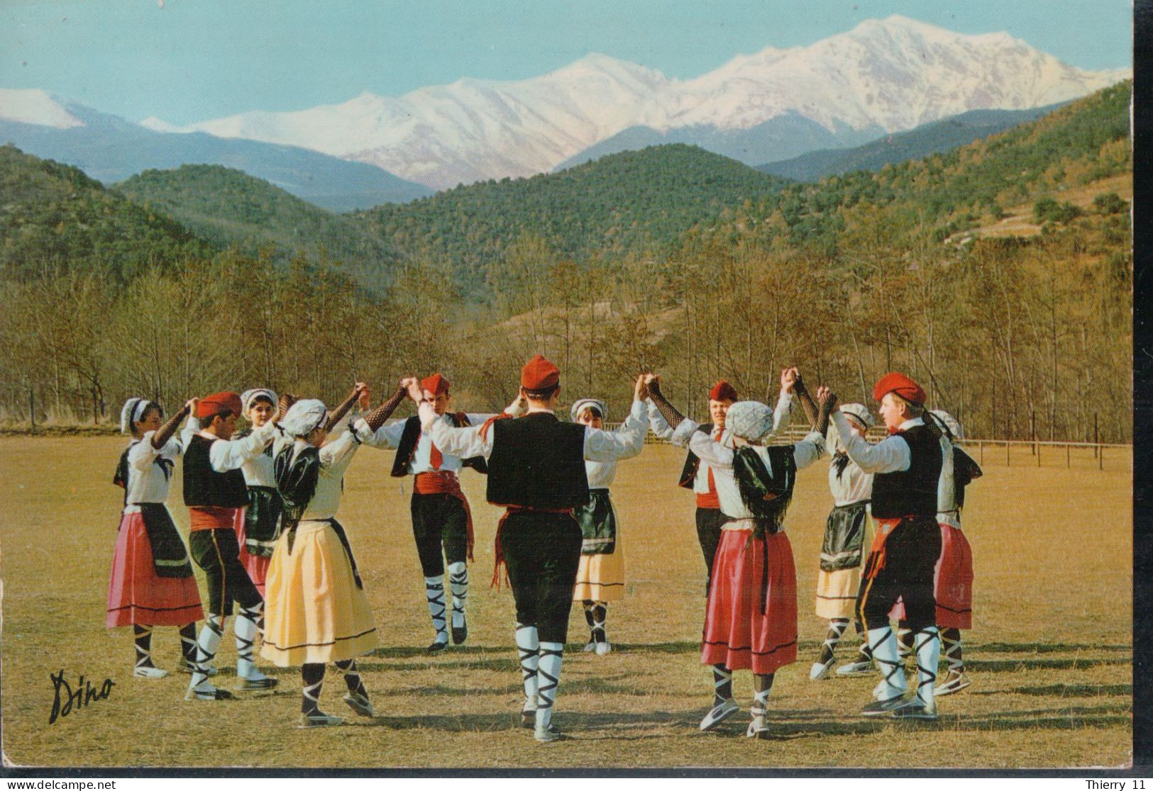 Cpsm  66 La Sardane Danse Populaire Catalane - Autres & Non Classés