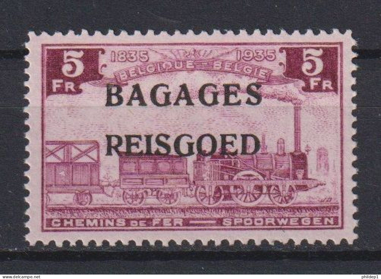 Belgique: COB N° BA24 **, MNH, Neuf(s). TTB !!!, Voir Le(s) Scan(s) !!! - Bagages [BA]