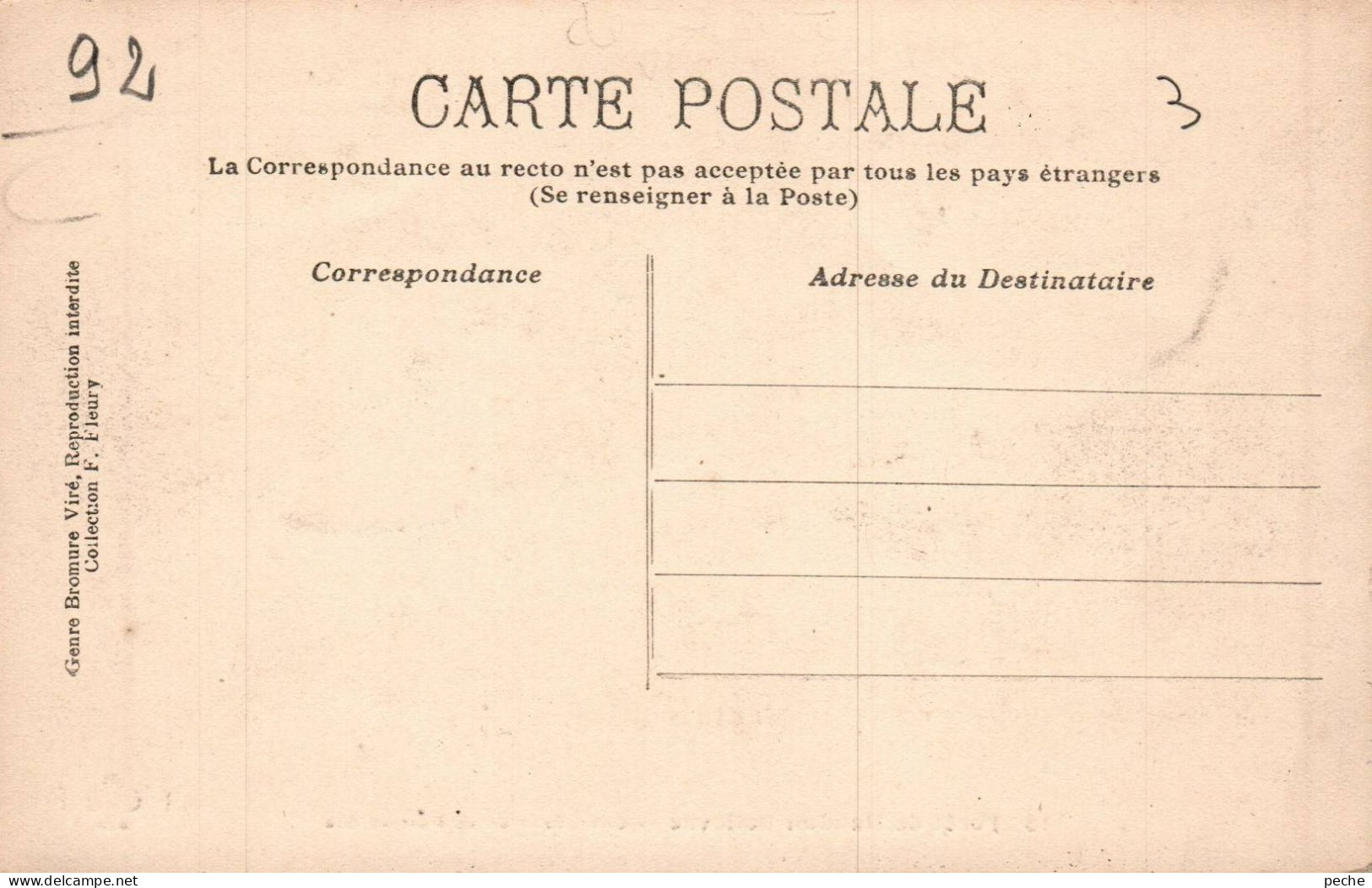 N°2890 W -cpa Forêt De Meudon Bellevue -carrefour De La Patte D'Oie- - Meudon