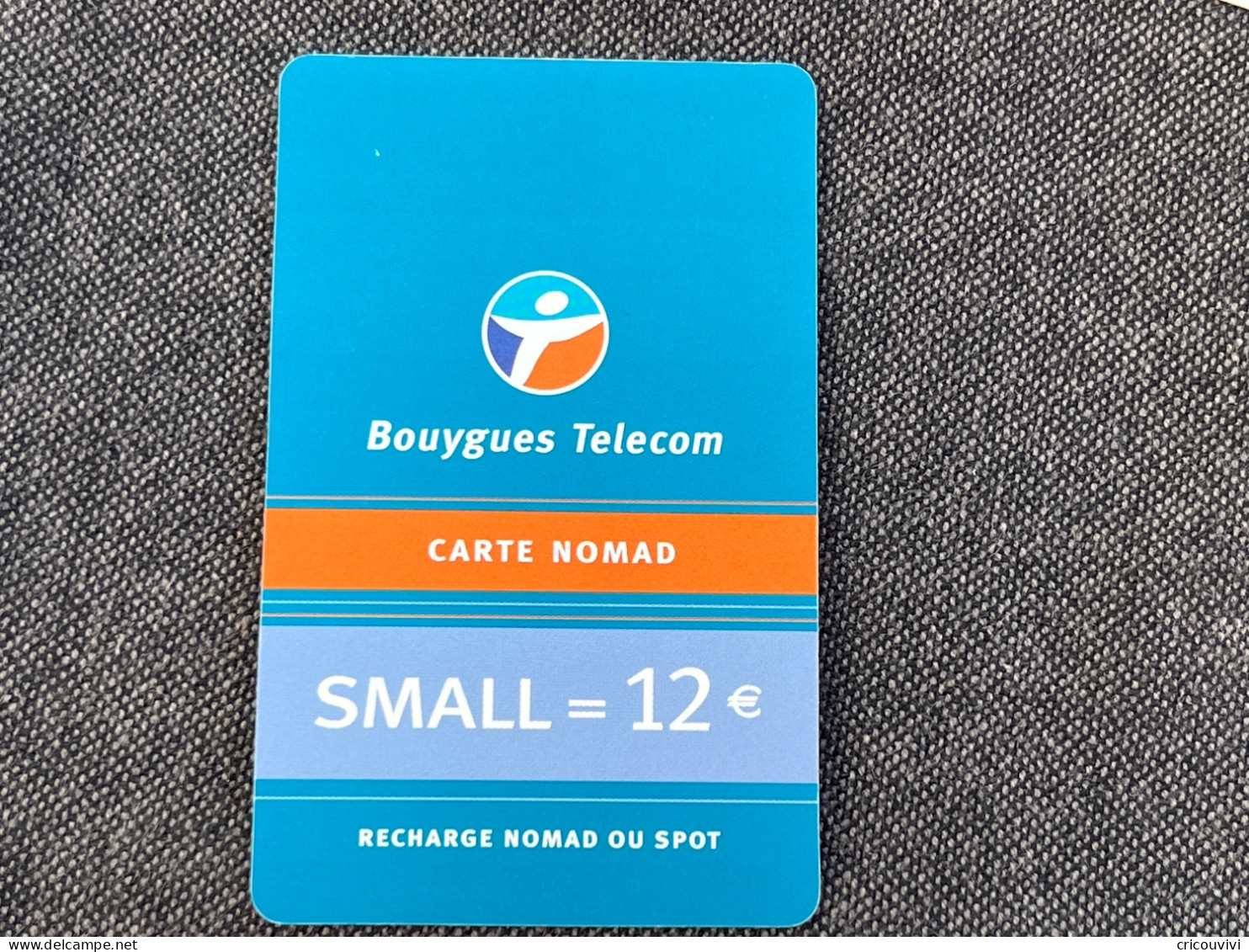 Nomad / Bouygues Nom Pu18 - Mobicartes (recharges)
