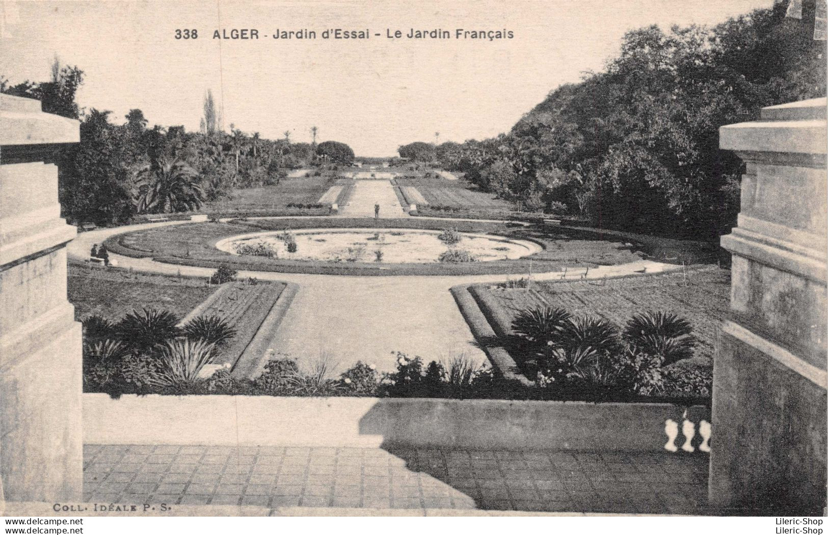 Alger  - Le Jardin d'Essai - Lot de 8 cpa