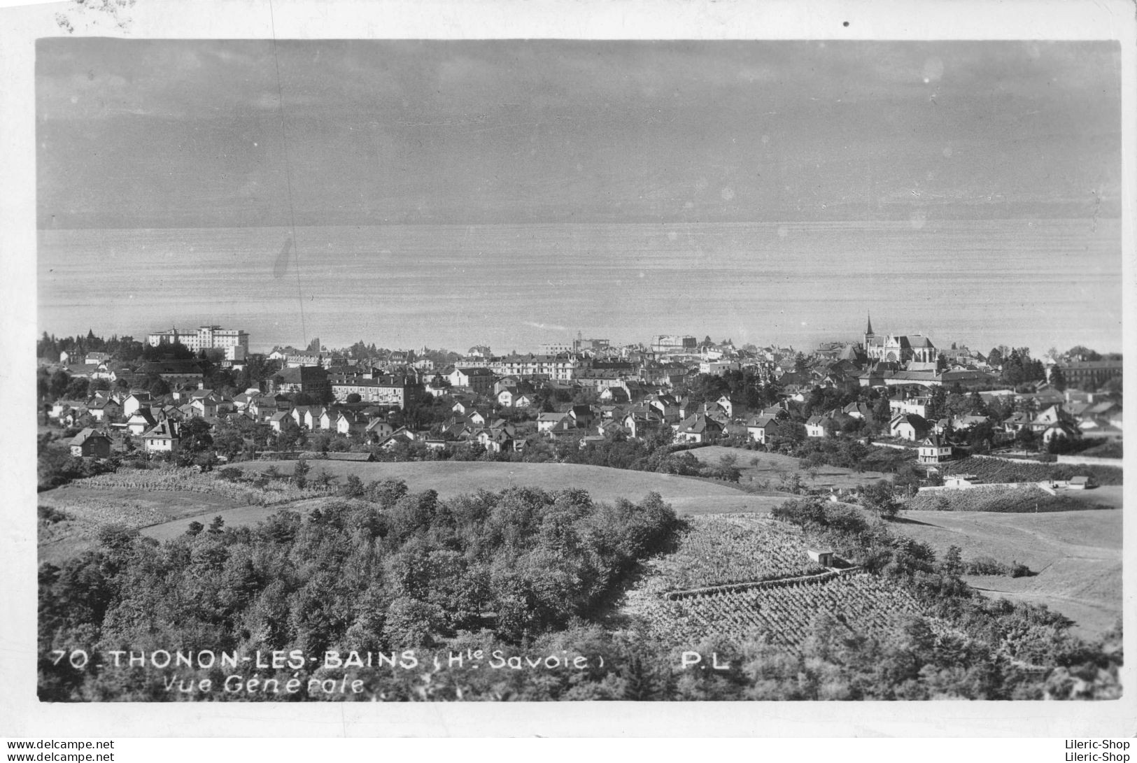 THONON-LES-BAINS (He Savoie) Vue Générale - Editions R. BRUNAUD - Cpsm PF - Thonon-les-Bains