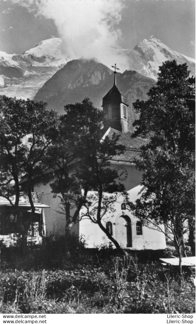 Vallée De Chamonix (74)  - Les Bossons  - La Chapelle, Dôme Et Aiguille Du Goûter -Éditions H. Laulagnet Cpsm PF - Autres & Non Classés