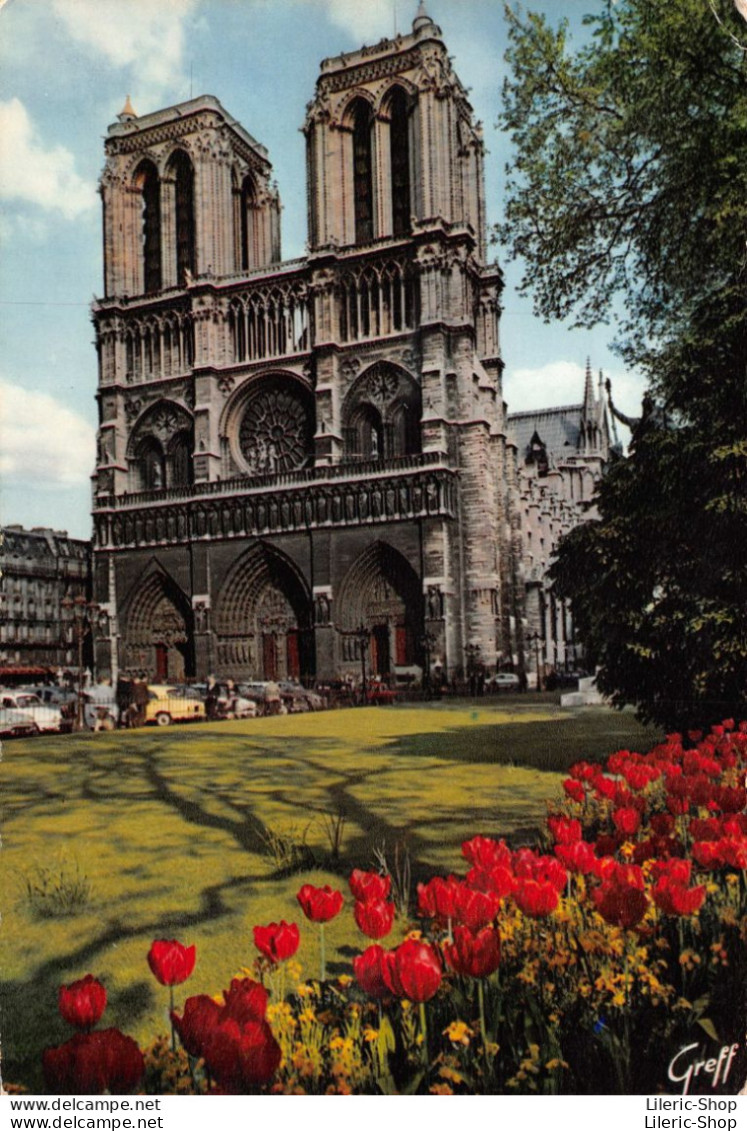 PARIS 346 Notre-Dame - Cpsm Dentelée GF 1969 - Notre Dame De Paris