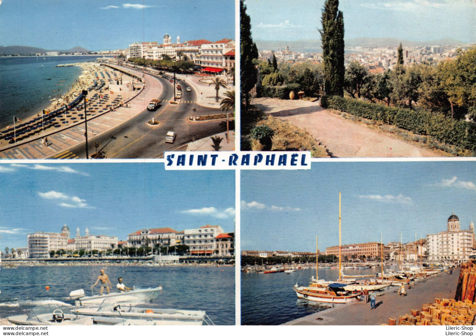 SAINT-RAPHAEL (Var) - Multivues- Cpsm Dentelée GF 1966 - Autres & Non Classés