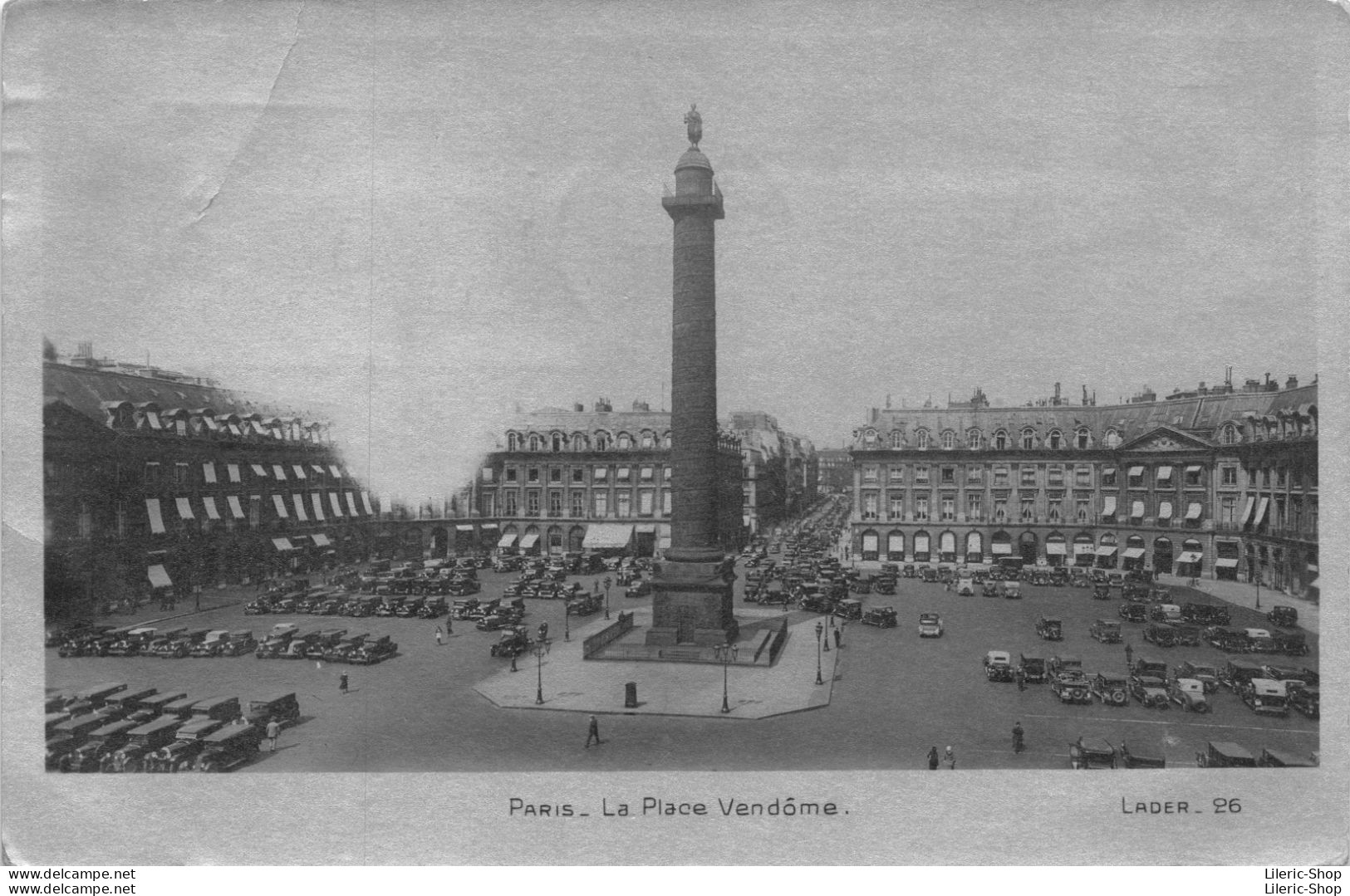 PARIS La Place Vendôme. LADER 26 - Places, Squares