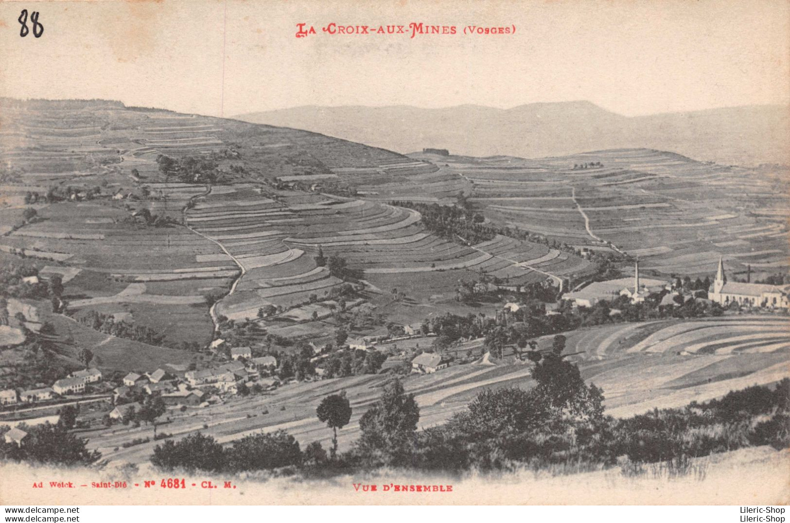 LA CROIX-AUX-MINES (VOSGES)   VUE D'ENSEMBLE - Autres & Non Classés