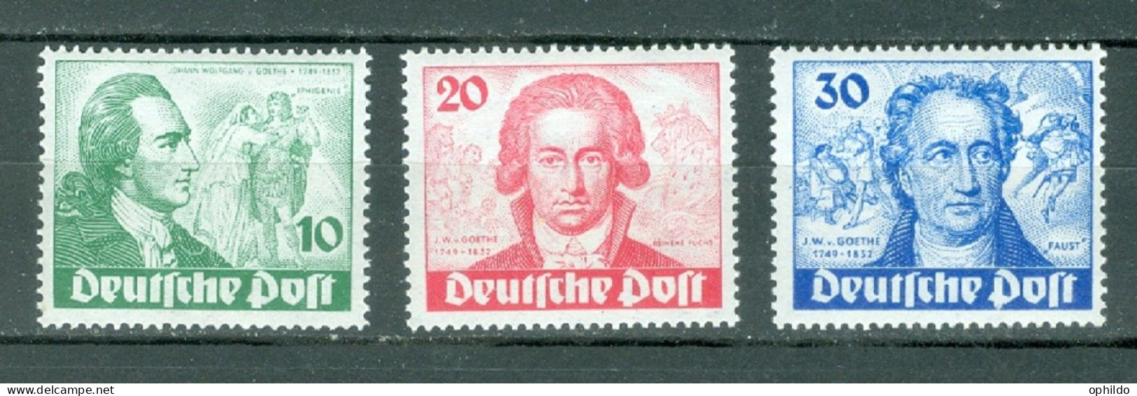 Berlin  Yv  51/53   Ou Michel  61/63  * *  TB  Certificat Schlegel   - Unused Stamps