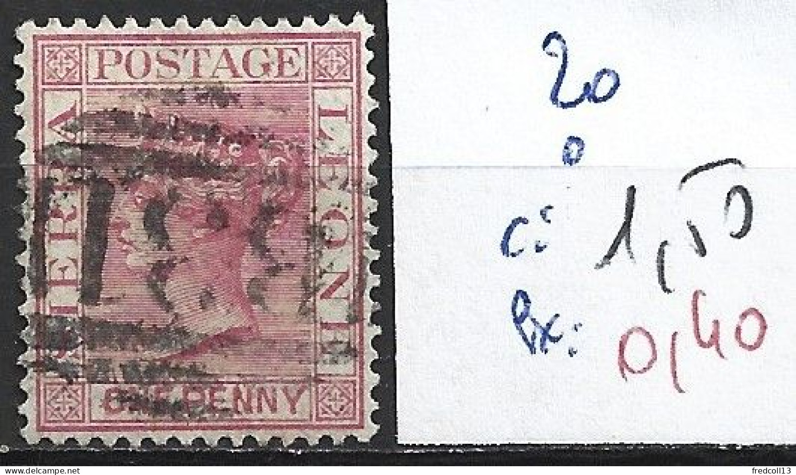 SIERRA LEONE 20 Oblitéré Côte 1.50 € - Sierra Leone (...-1960)