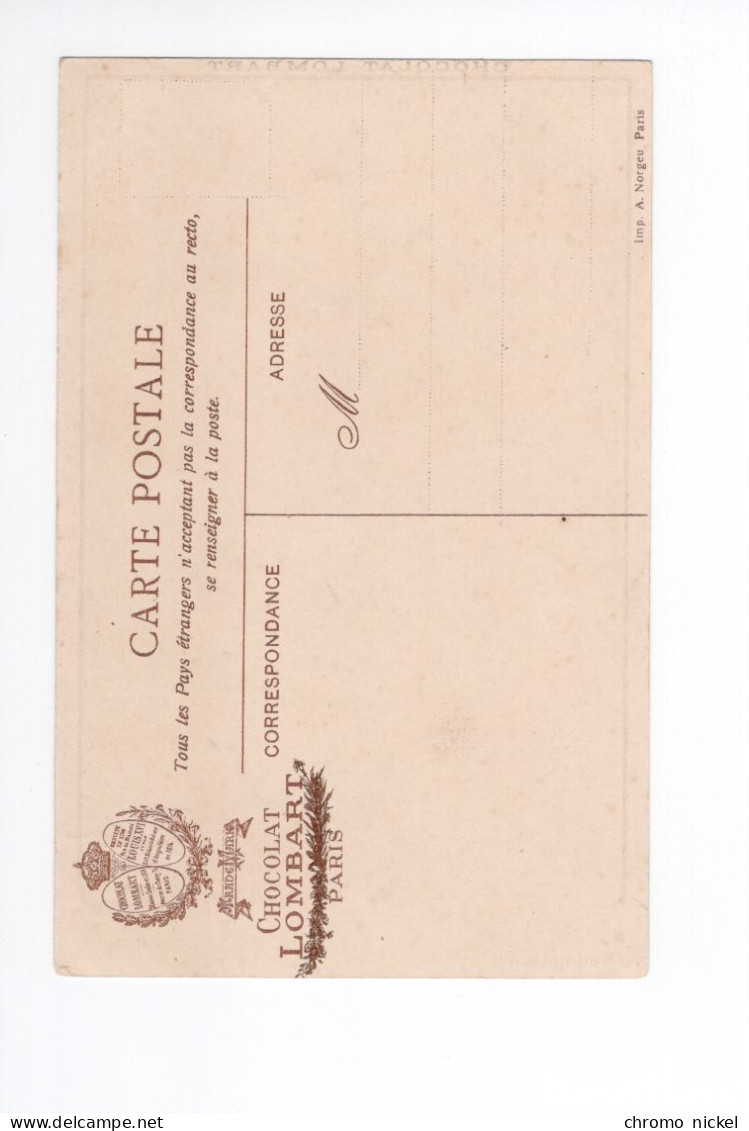 Chromo Carte Postale MADAGASCAR Tananarive Colonies Françaises Chocolat Lombart Bien - Autres & Non Classés