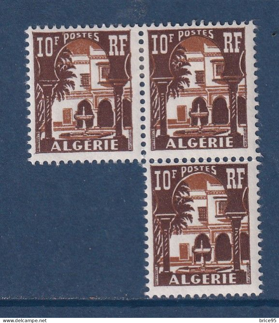 Algérie - YT N° 313A * - Neuf Avec Charnière - 1954 à 1955 - Ungebraucht