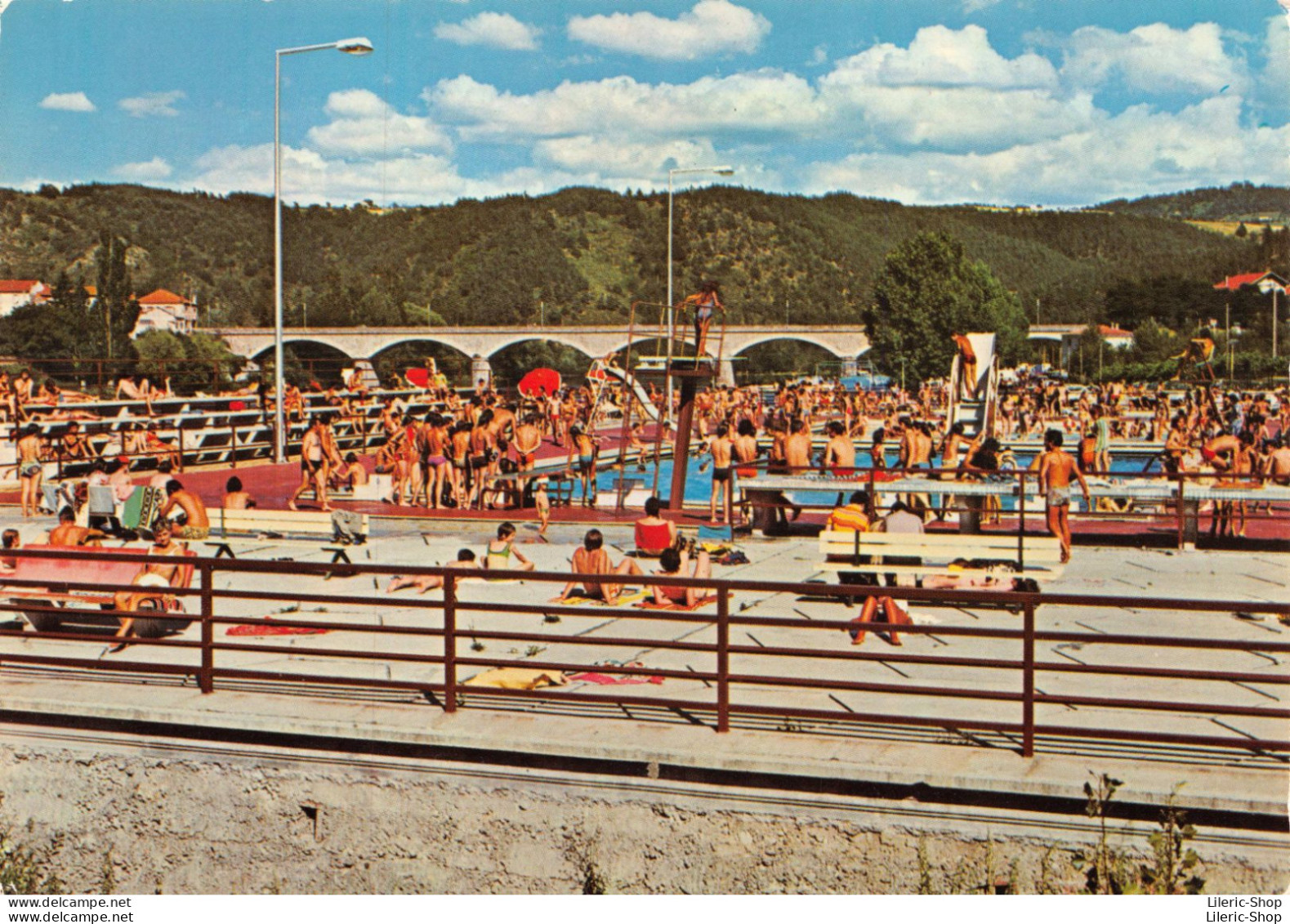 RETOURNAC (43) - Au Bord De La Loire La Piscine Municipale Cpm GF 1985 - Retournac