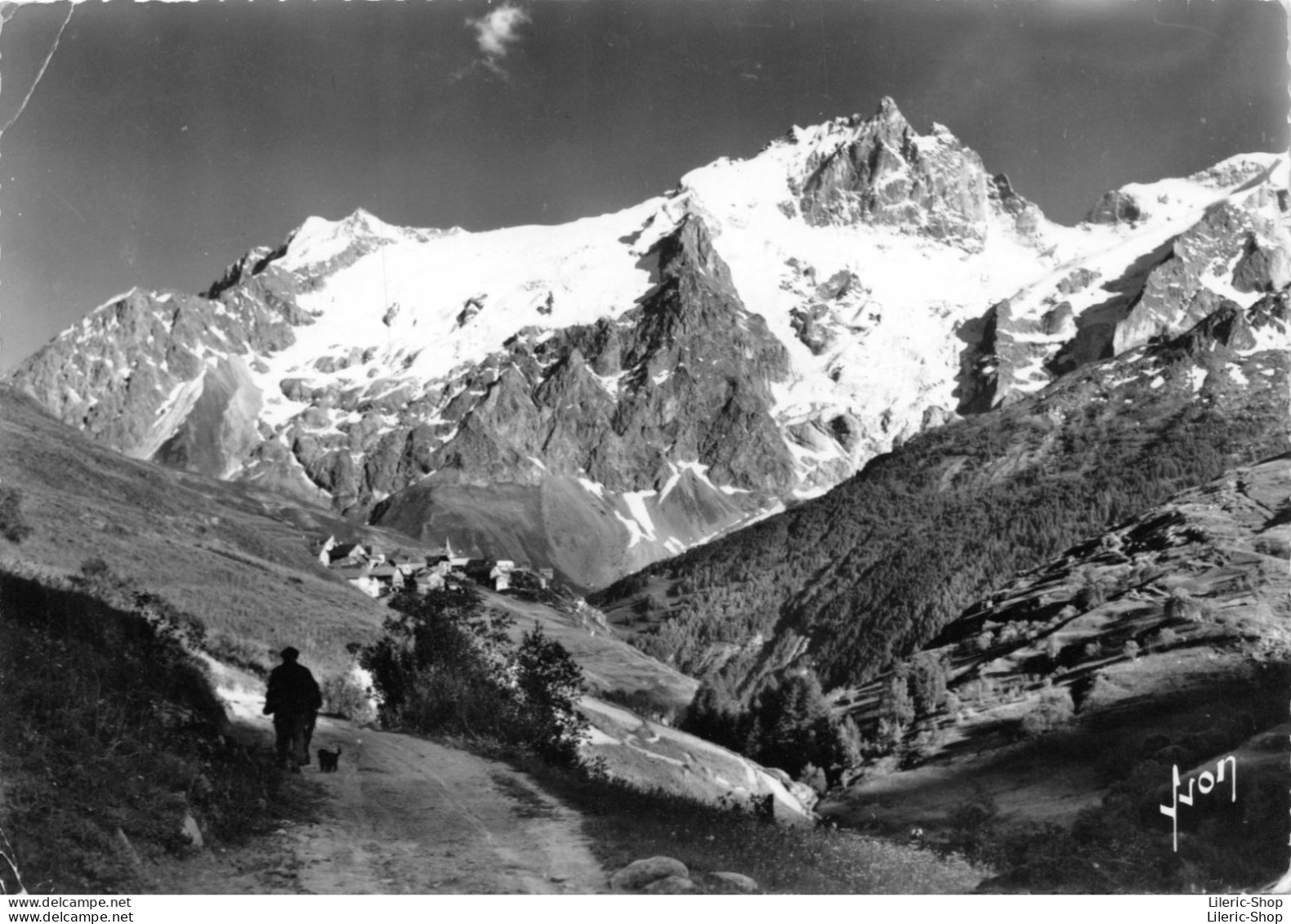MASSIF De La MEIJE (Htes-Alpes) Le Village De Chazelet Cpsm GF 1962 - Autres & Non Classés