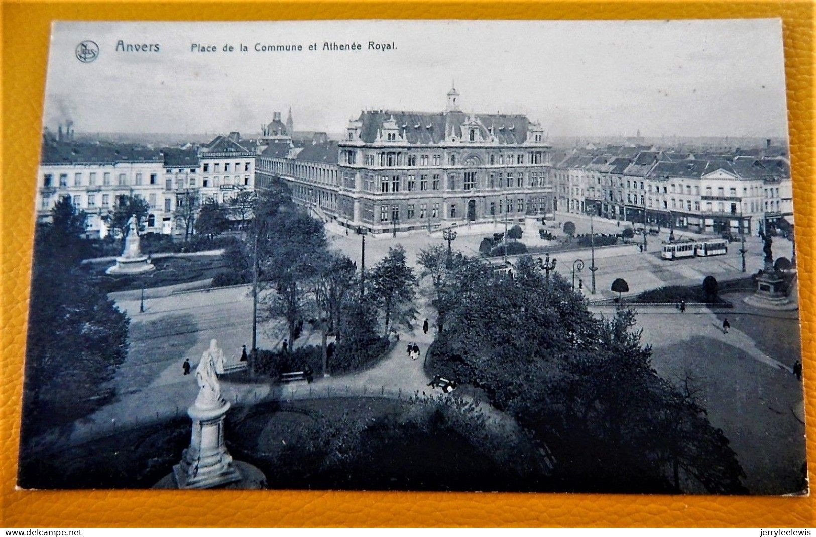 ANTWERPEN  -  ANVERS  -   Place De La Commune Et L'Athénée Royal - Antwerpen