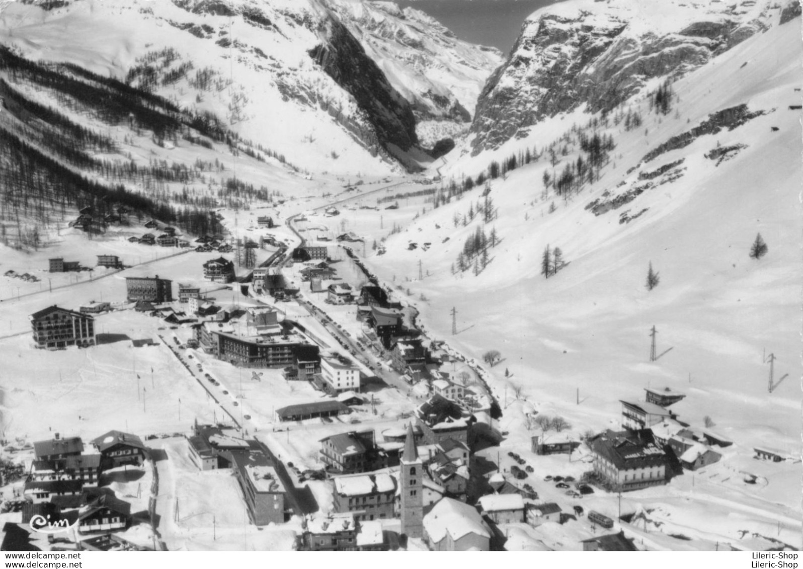 VAL D'ISERE  (Savoie)  Vue Générale Cpsm  GF 1960 - Val D'Isere