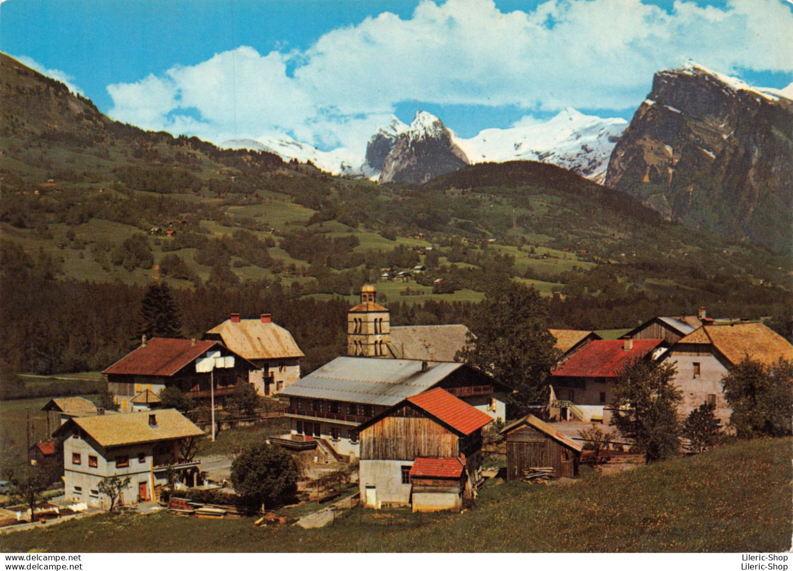 MORILLON (Haute Savoie), Alt. 687 M. Vue Générale Et Massif Du Criou -  Cpsm  GF 1967 - Autres & Non Classés