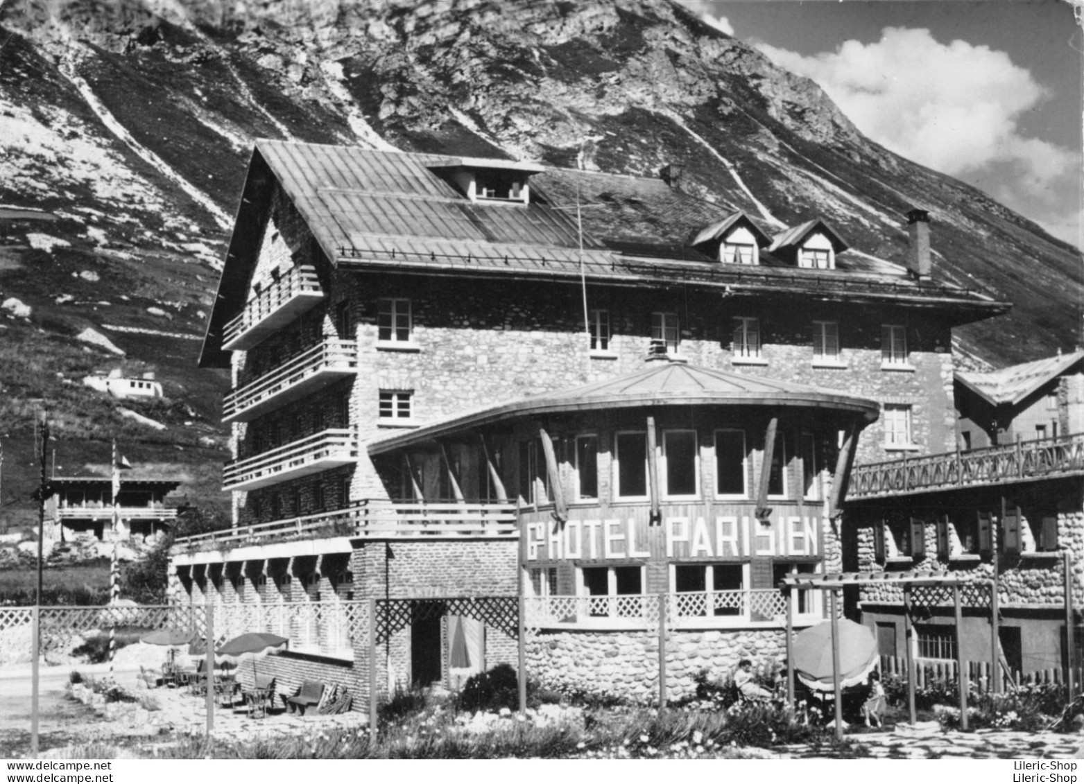 VAL D'ISERE 1.850m. Hôtel Parisien (Savoie) Cpsm GF 1958 - Val D'Isere