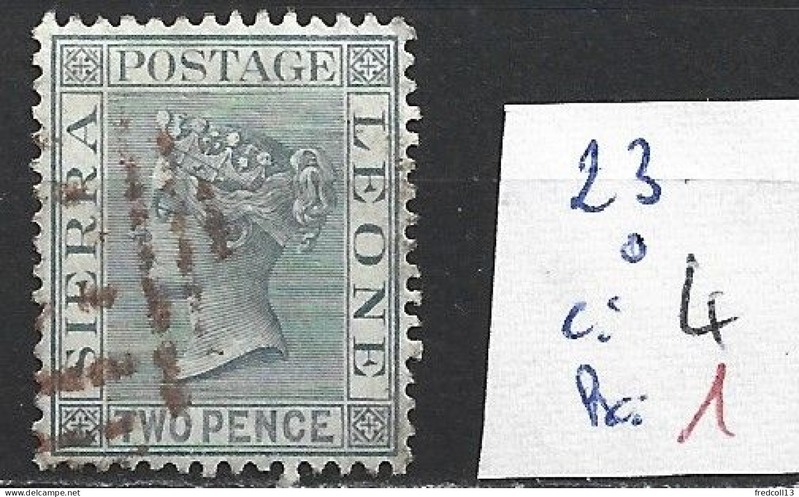 SIERRA LEONE 23 Oblitéré Côte 4 € - Sierra Leone (...-1960)