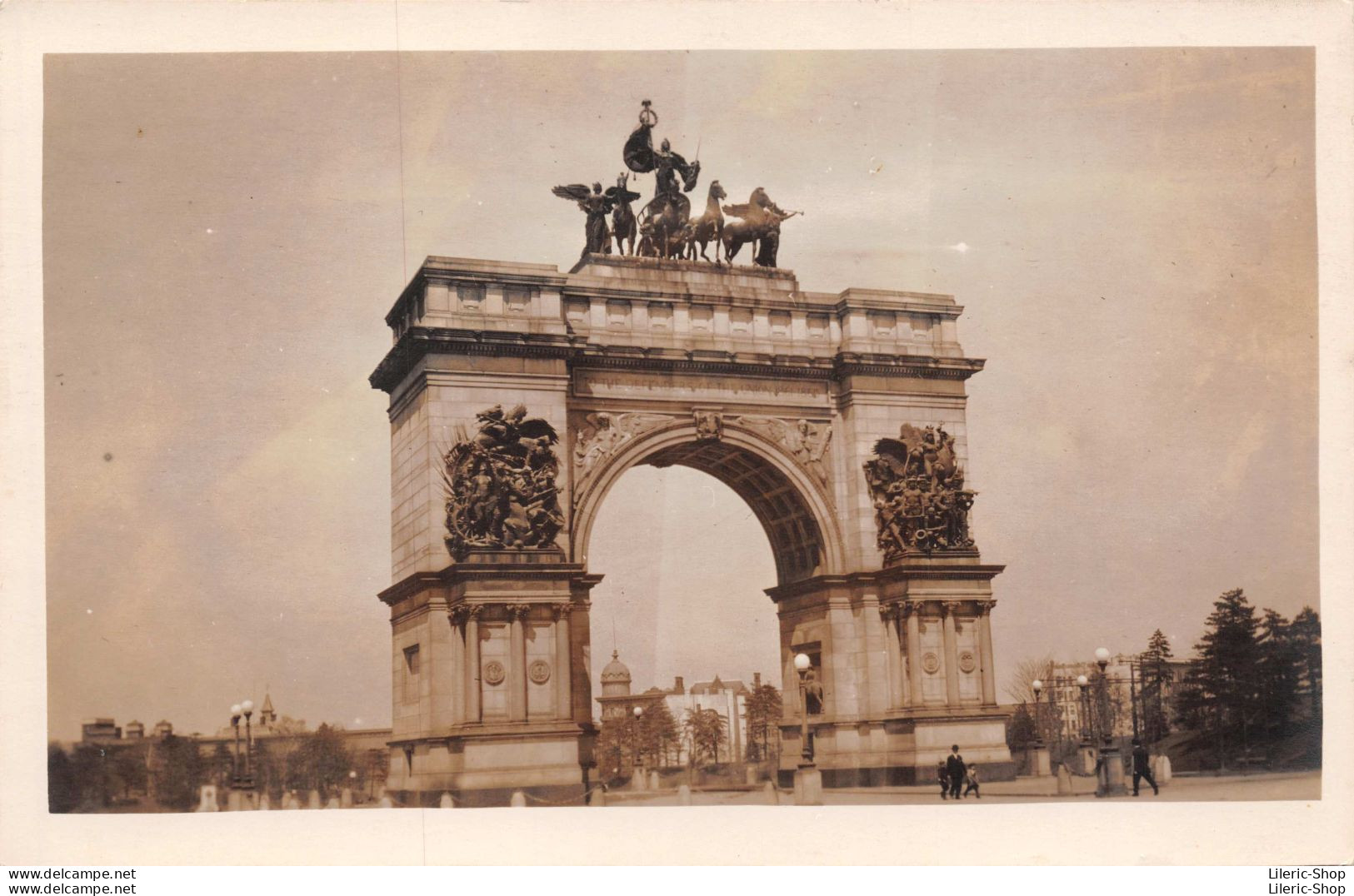 Photo Card ± 1940 - Soldiers And Sailors Arch, Grand Army Plaza, Brooklyn - Brooklyn