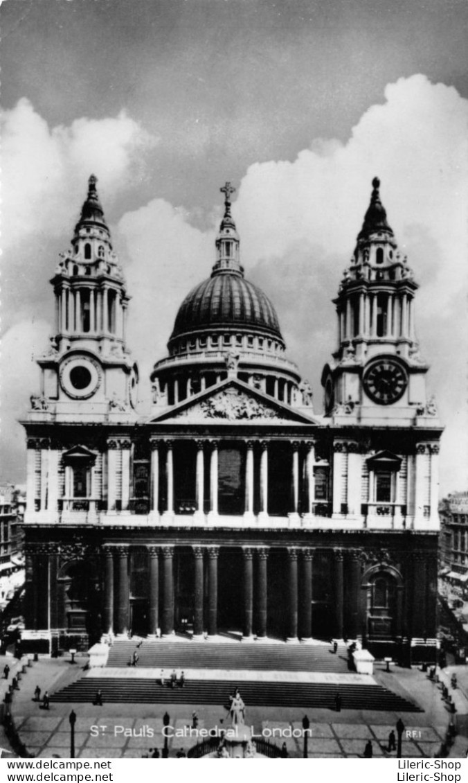 UK - ST Paul's Cathedral, London RF.I POSTCARD 1959 - Timbres Taxe Et Cachet - St. Paul's Cathedral