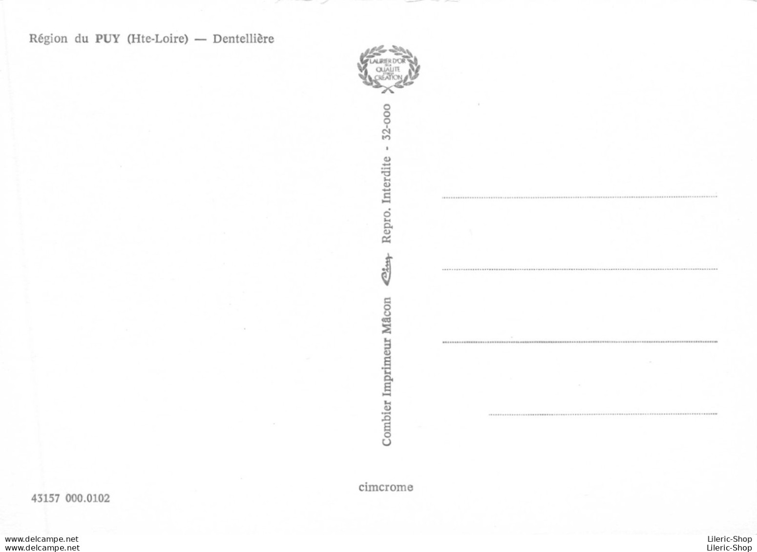 Dentelières - Lot De 3 Cpsm GF - Autres & Non Classés