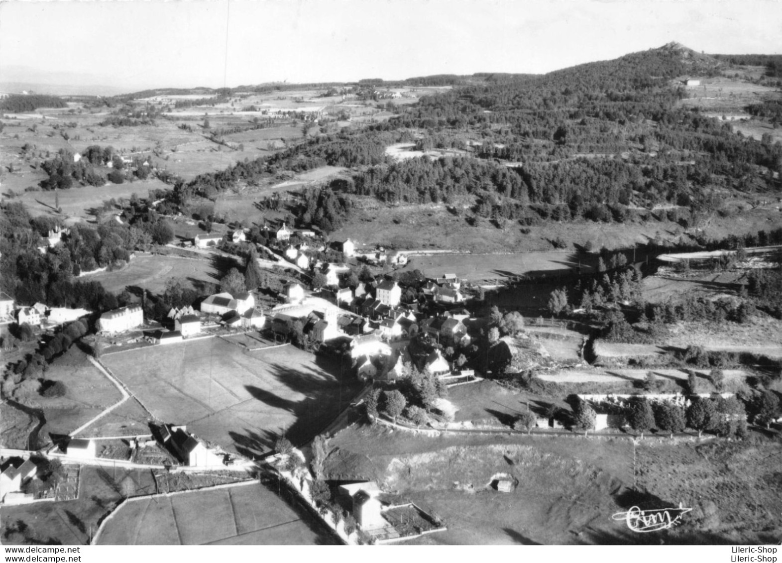 FOURNELS (Lozère) Vue Générale Aérienne Coll. Libr. Pignide St-Chély-d'Apcher - Autres & Non Classés