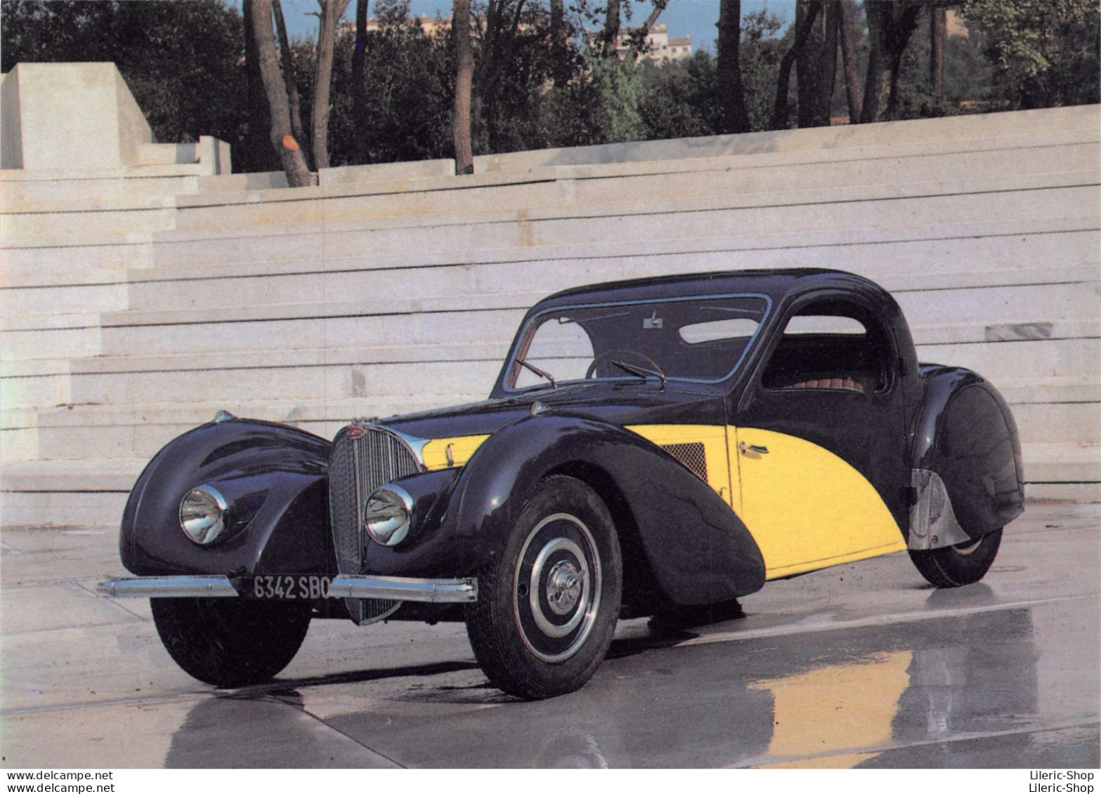 BUGATTI « Atalante » 57 S (1938) 8 Cylindres En Ligne Double Arbre à Cames En Tête 3 300 Cc 200 Km/h - PKW
