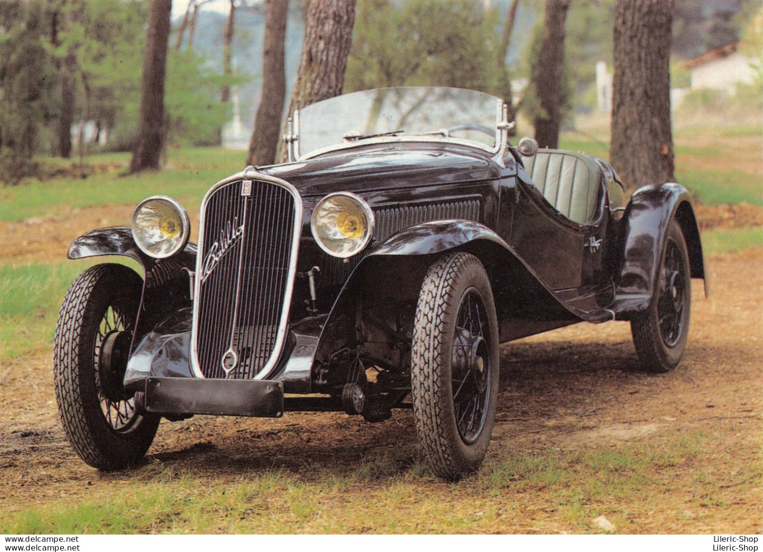 FIAT« Coppa D'Oro »(1934)  Type 508S. Carrosserie GHIA 1 100 Cc 135 Km/h - Voitures De Tourisme