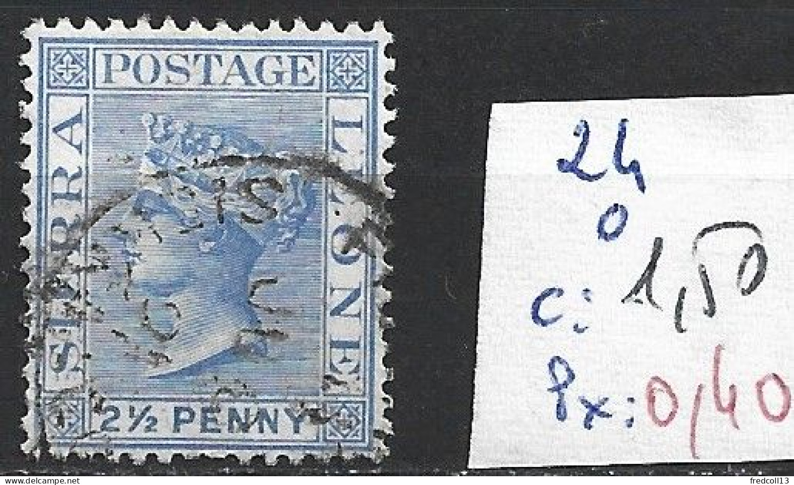 SIERRA LEONE 24 Oblitéré Côte 1.50 € - Sierra Leone (...-1960)