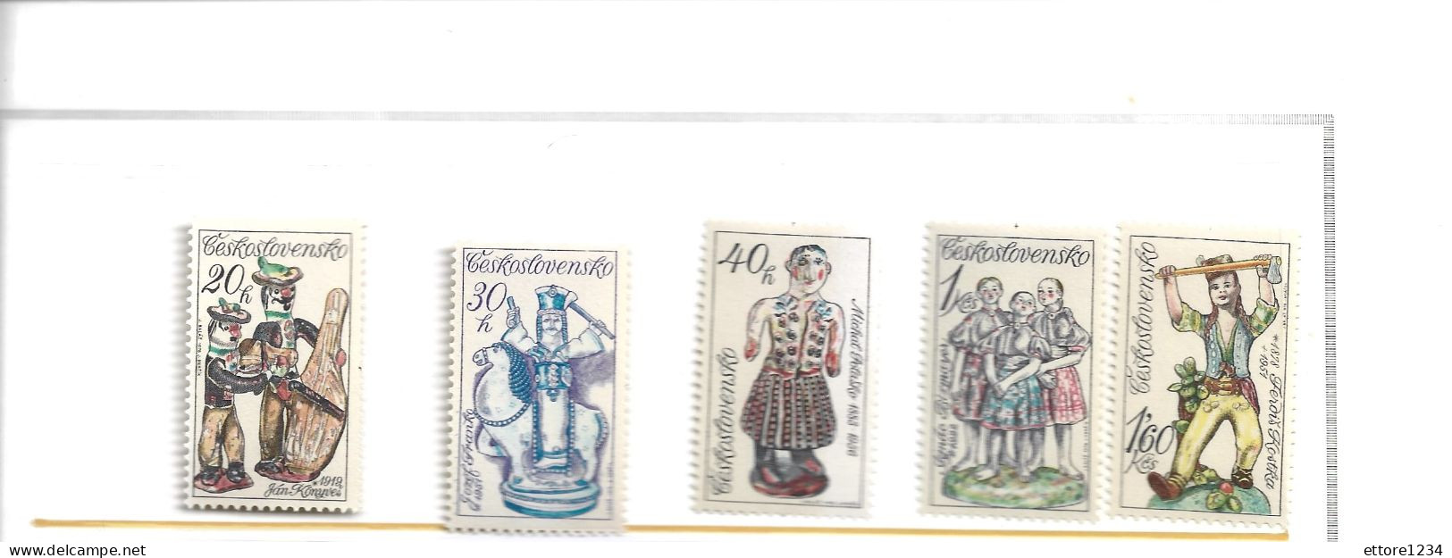 Cecoslovacchia 1978 - Unused Stamps