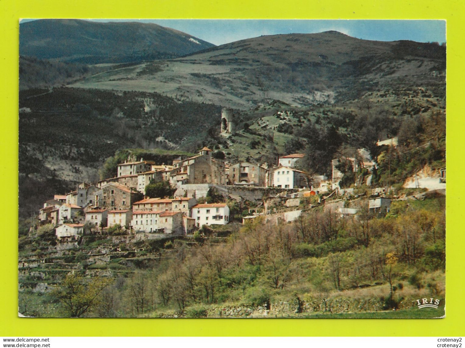 66 CORSAVY Vers Céret Arles Sur Tech N°66 634 Vue Générale Postée De 40 Ondres En 1974 Le Vallespir En Roussillon - Ceret