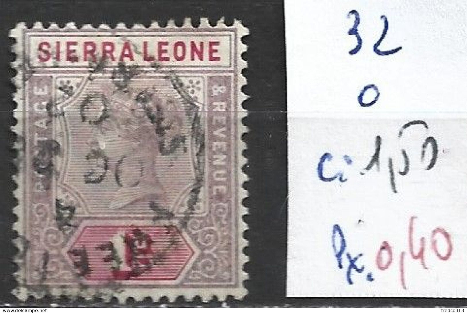 SIERRA LEONE 32 Oblitéré Côte 1.50 € - Sierra Leone (...-1960)