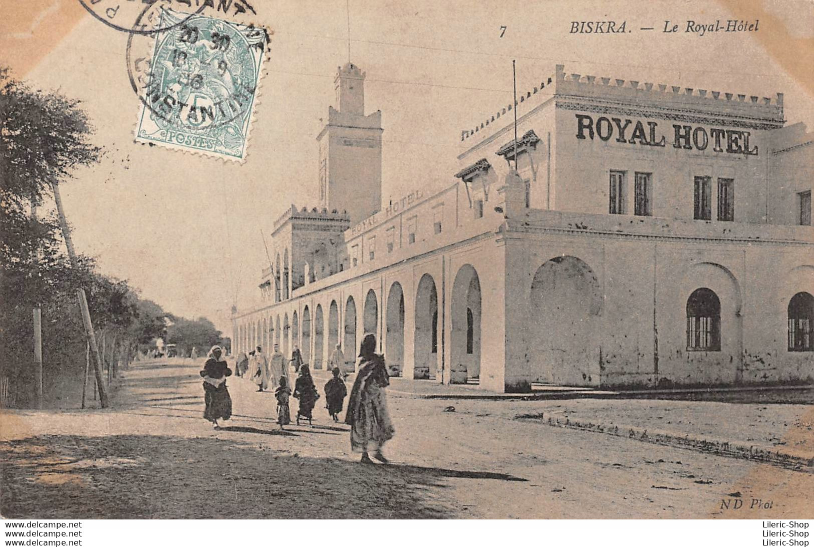 Algérie > BISKRA. - Le Royal Hôtel - Cpa 1906 - Biskra