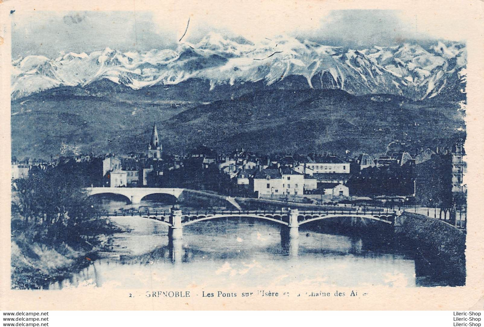 [38]  GRENOBLE. - Les Ponts Sur L'Isère - Grenoble