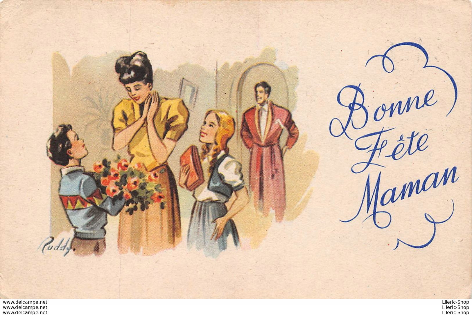 BONNE FETE MAMAN Signé RUDDY - Mother's Day