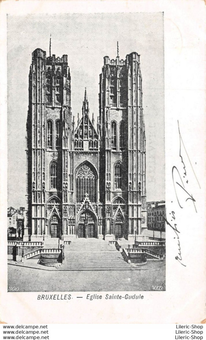 Belgique > BRUXELLES. - Eglise Sainte-Gudule - Monuments, édifices