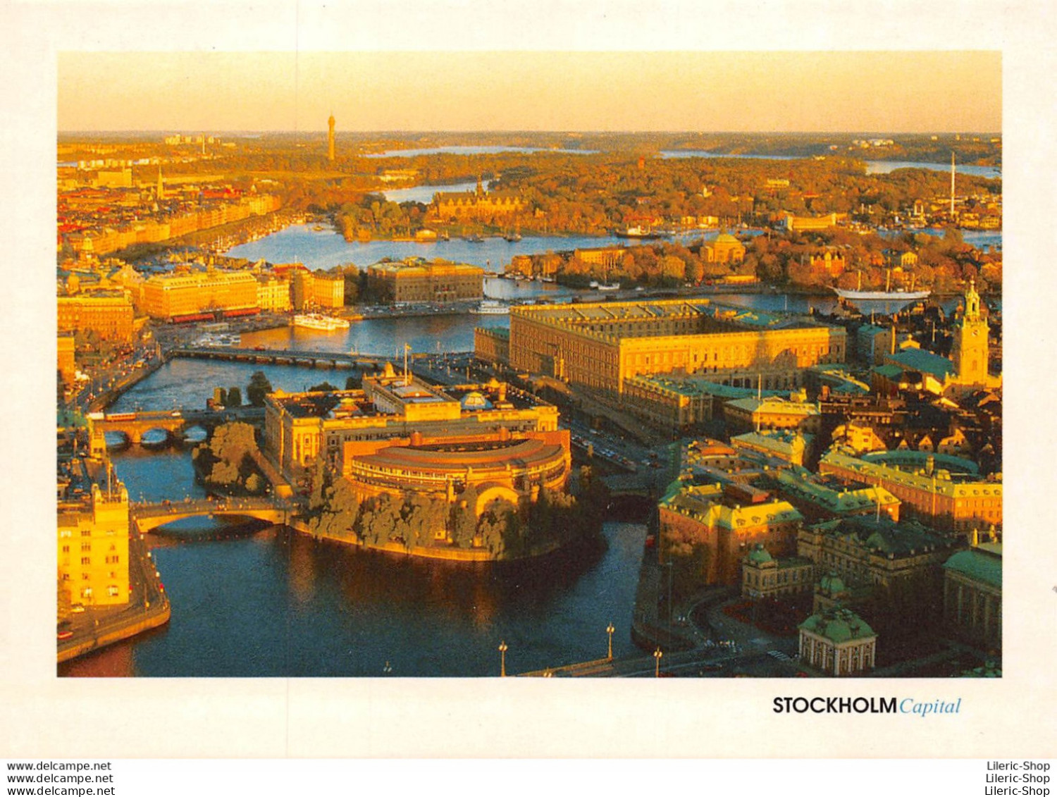 Stockholm - 3 POSTCARDS - Suède