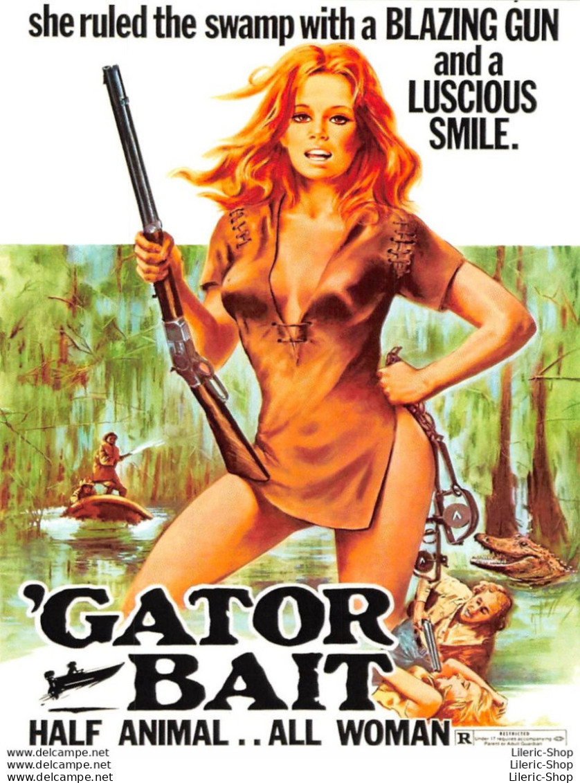 Cpm Pin-ups Sexy Glamour Girls - Moovie Film GATOR BAIT HALF ANIMAL . . ALL WOMAN - Pin-Ups