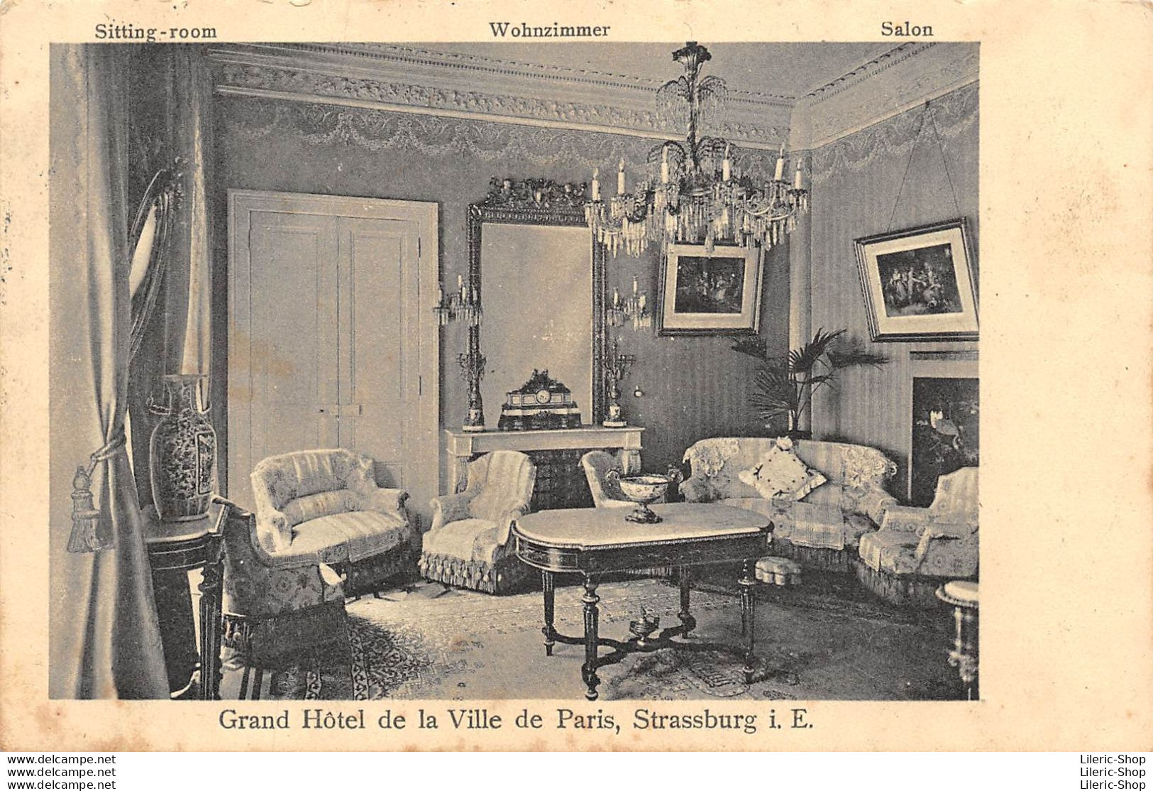 [67]  Strasbourg - Grand Hôtel De La Ville De Paris - Salon - Strasbourg