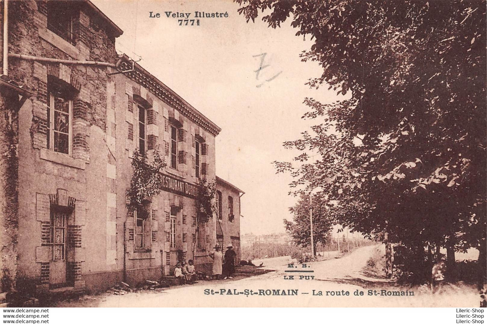 [43] St-PAL-St-ROMAIN - La Route De St-Romain - Restaurant DURIEUX - Autres & Non Classés