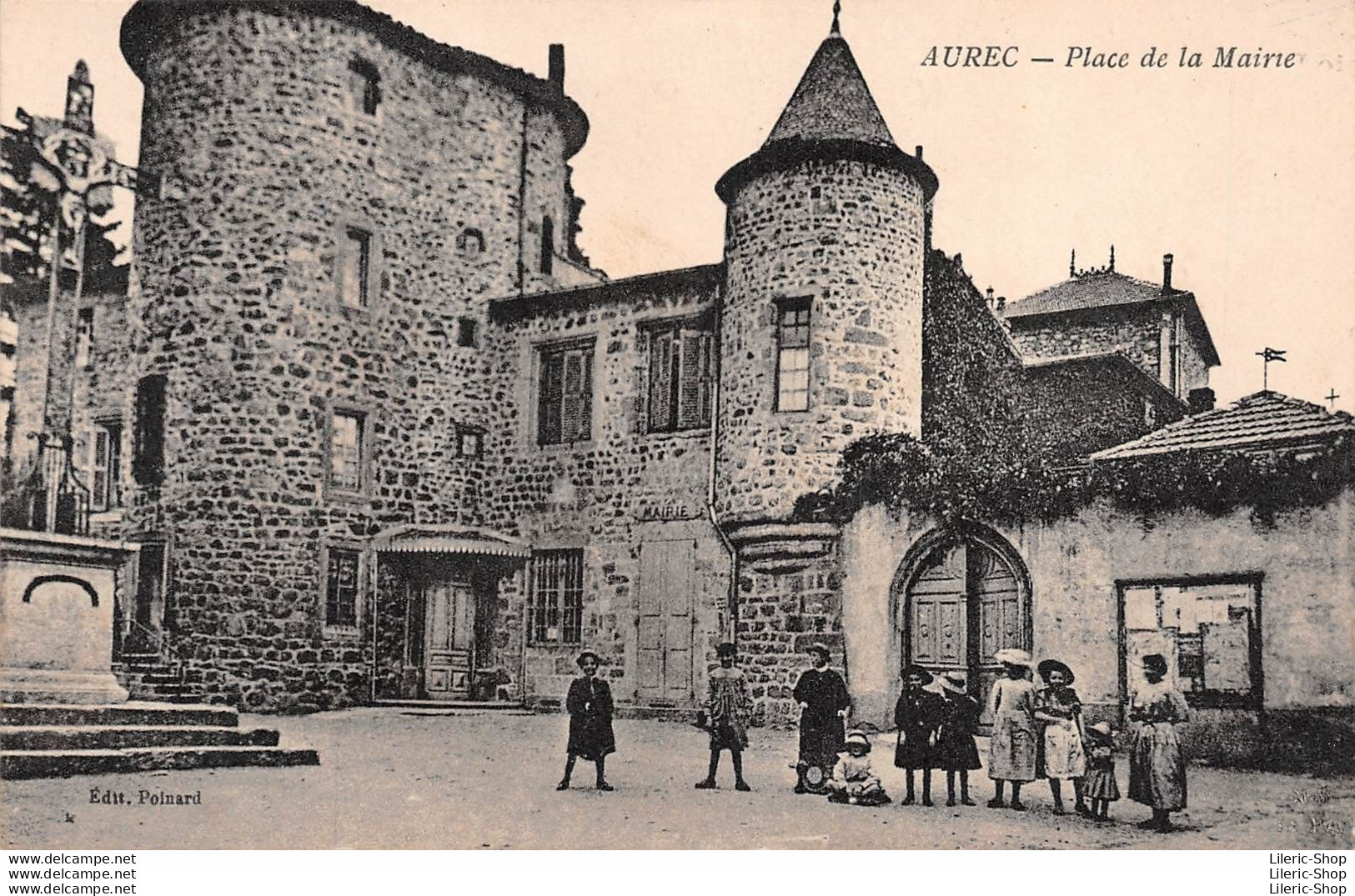 [43] AUREC - Place De La Mairie - Autres & Non Classés