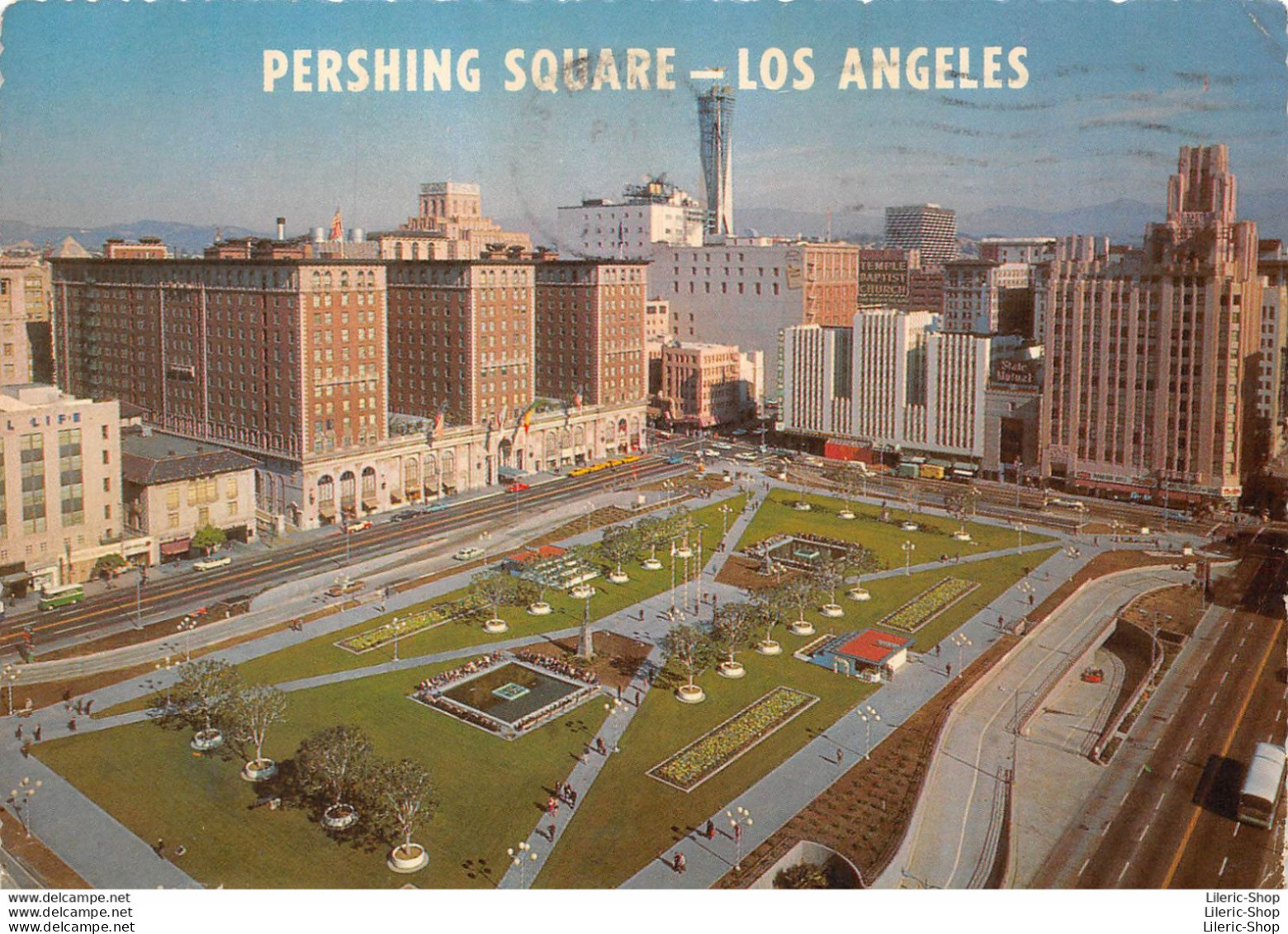 U.S.A > CA - California >Pershing Square, Los Angeles, Large Underground Garage Beneath The Square - Los Angeles