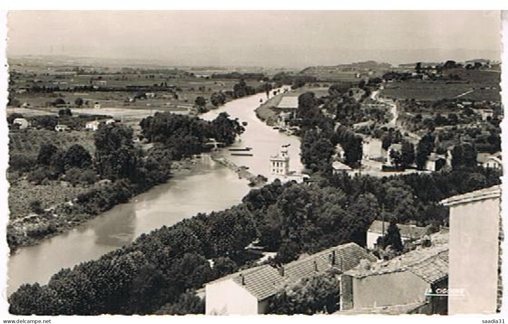 34  BEZIERS VALLEE DE LORB 1957   9X14 - Beziers