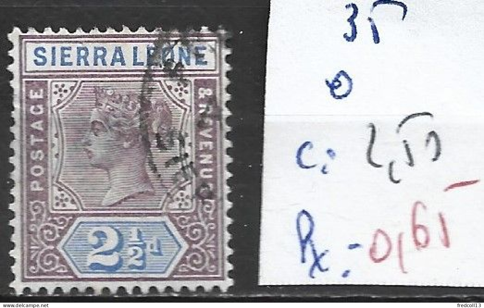 SIERRA LEONE 35 Oblitéré Côte 2.50 € - Sierra Leone (...-1960)
