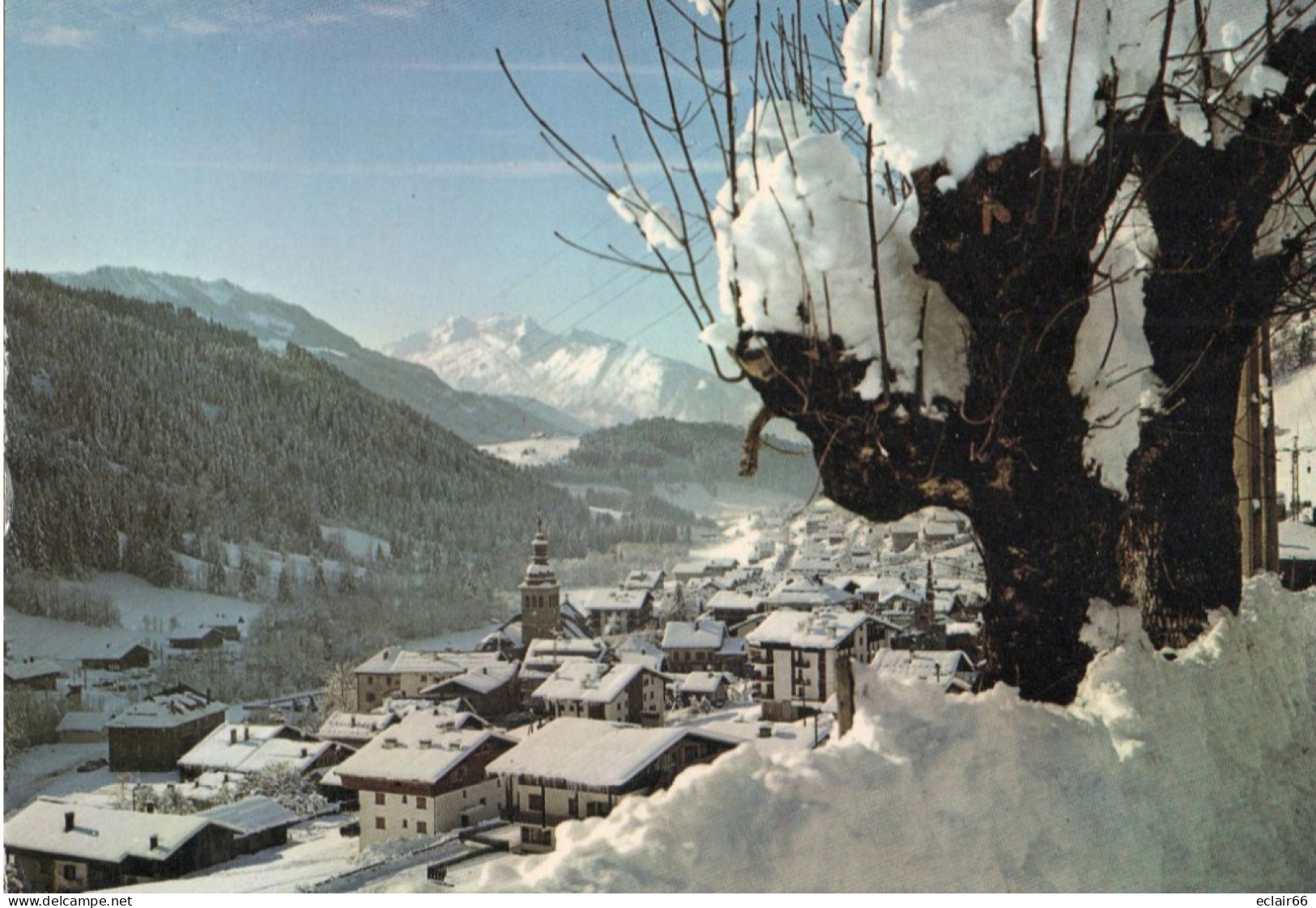 74 LE GRAND BORNAND - Sous La Neige Le Massif De La Tournette CPM Année 1980 EDIT GARDET N°G 795 - Le Grand Bornand