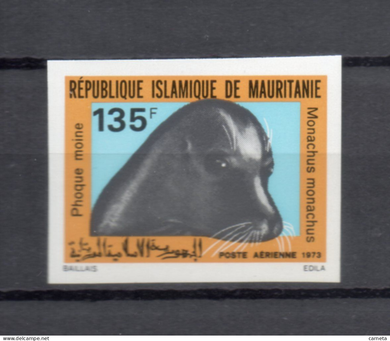 MAURITANIE   PA  N° 132  NON DENTELE    NEUF SANS CHARNIERE   COTE ? €    ANIMAUX FAUNE - Mauritanie (1960-...)